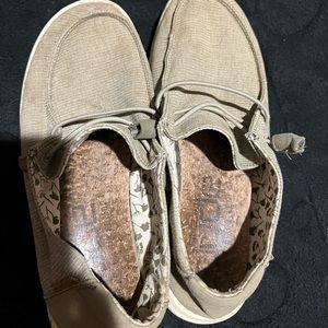 Hey dude and AE slip on shoes